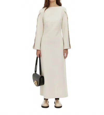 By Malene Birger Juniper Maxi Dress In Ivory In Neutral