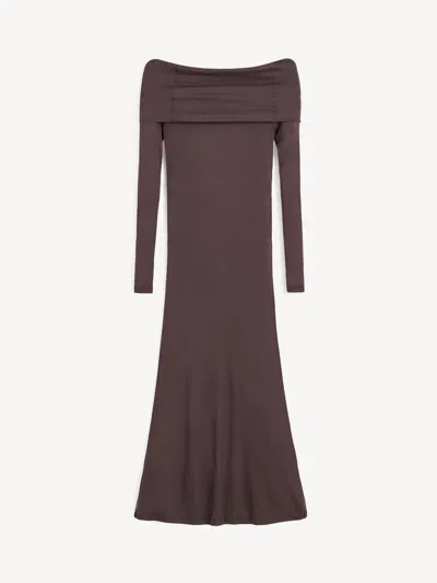 By Malene Birger Jytte Maxi Dress In Brown