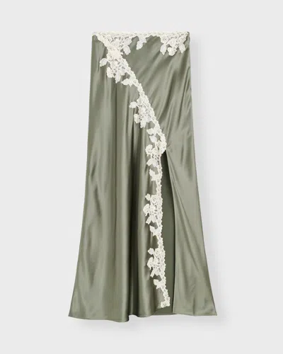 By Malene Birger Erika Maxi Skirt In Metallic