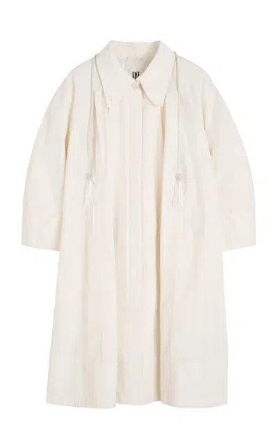 By Malene Birger Klara Cotton-blend Trench In Ivory