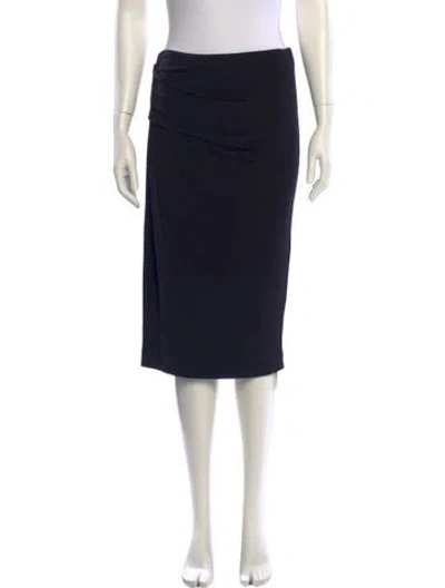 Pre-owned By Malene Birger Knee-length Skirt In Black