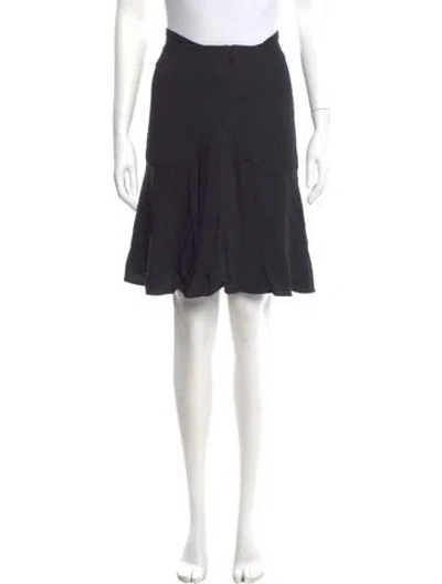 Pre-owned By Malene Birger Knee-length Skirt In Black