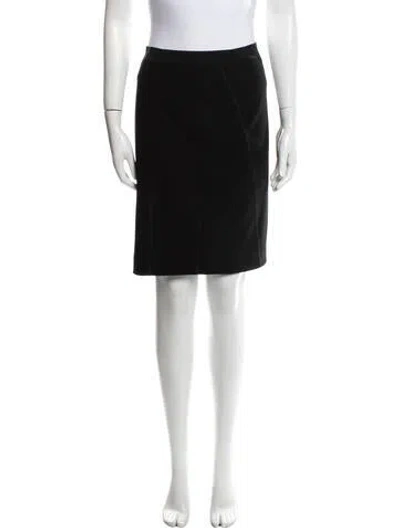 Pre-owned By Malene Birger Knee-length Skirt In Black