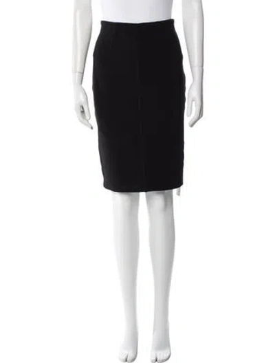 Pre-owned By Malene Birger Knee-length Skirt In Black