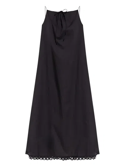 BY MALENE BIRGER LACE-TRIM MAXI DRESS