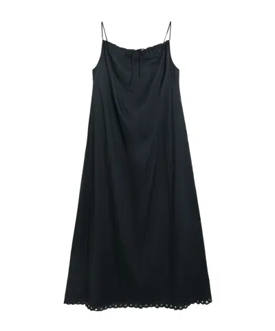 By Malene Birger Lace-trim Maxi Dress