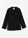 By Malene Birger Lalou Wool Blazer In Black