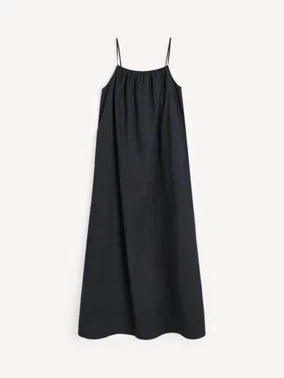 By Malene Birger Lanny Organic Cotton Maxi Dress In Black