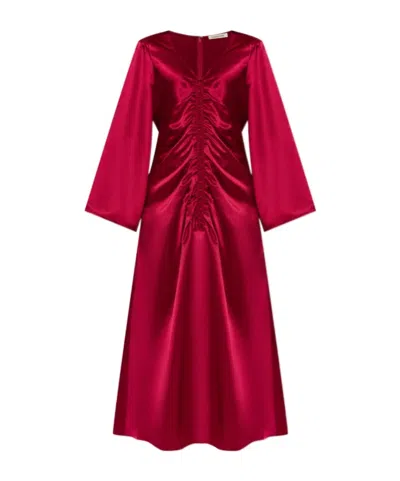 By Malene Birger Lavende Dress In Wild Berries