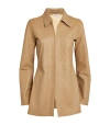 BY MALENE BIRGER LEATHER ALLEYS SHIRT