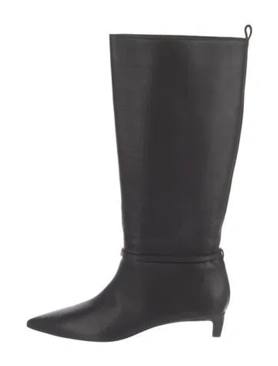 Pre-owned By Malene Birger Leather Boots In Black