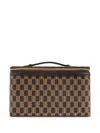 By Malene Birger Leather Make Up Bag In Brown
