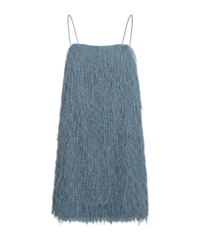 By Malene Birger Ledo Mini Dress -  - Women  - Light Blue - 38 Eu