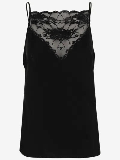 BY MALENE BIRGER LEEBA TOP WITH LACE