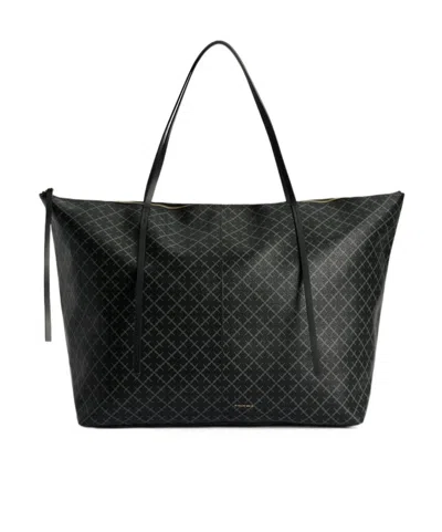 By Malene Birger Leesa Tote Bag In Charcoal