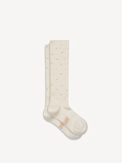 By Malene Birger Leiano Stone Socks In White