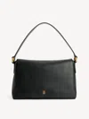 By Malene Birger Lelou Leather Shoulder Bag In Black