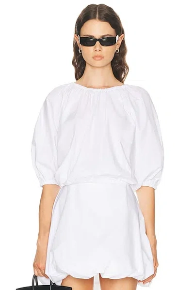 By Malene Birger Lelow Top In White