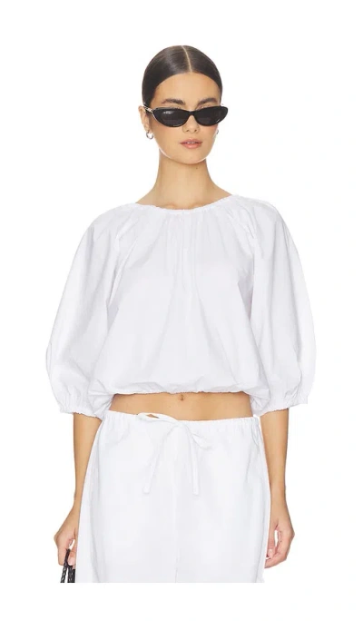 By Malene Birger Lelow Top In Pure White