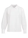 By Malene Birger Leonora Organic Cotton Blouse In White