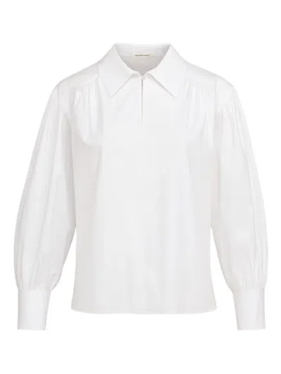 By Malene Birger Leonora Organic Cotton Blouse In White