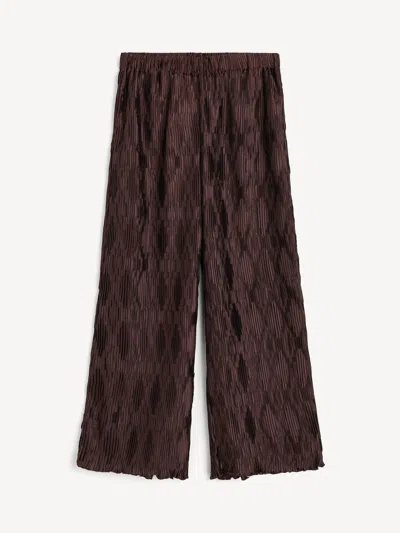 By Malene Birger Letita Wide-leg Trousers In Brown