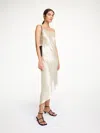 By Malene Birger Leviana Maxi Dress In Oyster Gray