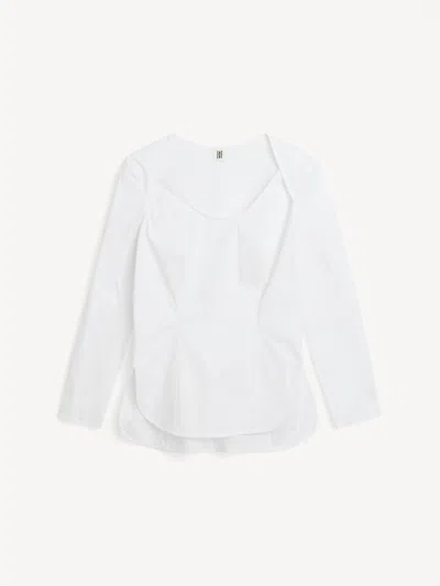 By Malene Birger Leyia Blouse In White