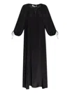 By Malene Birger Lily V-neck Maxi Dress In Black In Black