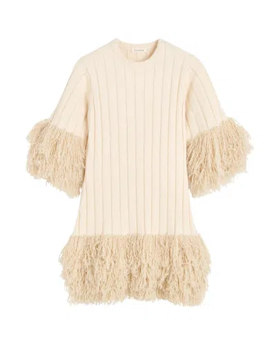 By Malene Birger Lina Mini Dress In Brown