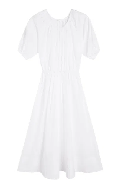 By Malene Birger Linea Cotton Maxi Dress In White