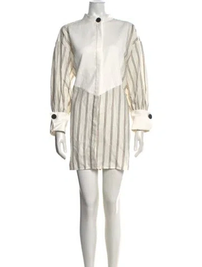Pre-owned By Malene Birger Linen Mini Dress
