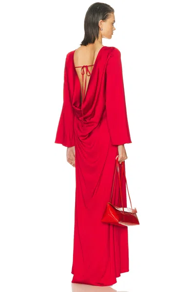 By Malene Birger Lisa Dress In Red