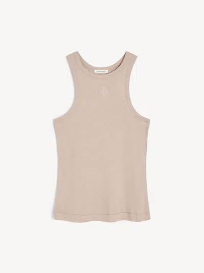 By Malene Birger Lise Tank Top In Brown