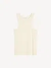 By Malene Birger Lise Tank Top In White