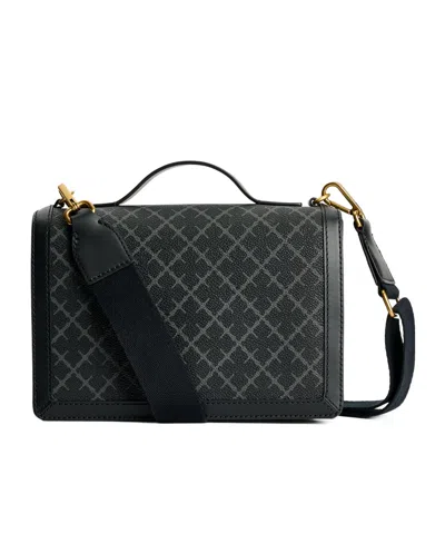 By Malene Birger Loennas Patterned Shoulder Bag In Gray