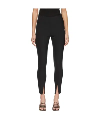 By Malene Birger Logo Casual Pants In Black