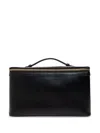 By Malene Birger Logo-embossed Make Up Bag In Black