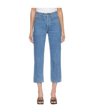 By Malene Birger Logo Jeans In Blue