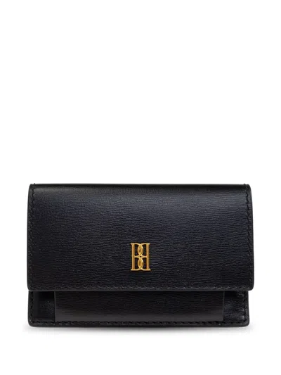 By Malene Birger Logo-plaque Cardholder In Black