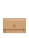 By Malene Birger Logo-plaque Cardholder In Neutrals