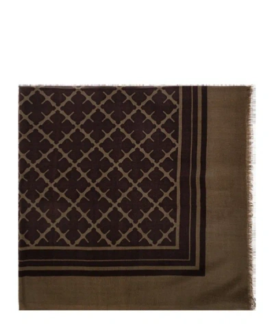 By Malene Birger Logo Scarf In Black