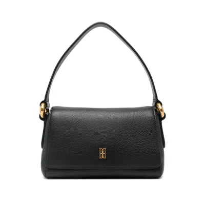 By Malene Birger Logo-plaque Shoulder Bag In Black