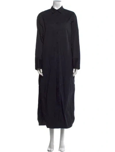 Pre-owned By Malene Birger Long Dress In Black