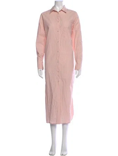 Pre-owned By Malene Birger Long Dress W/ Tags In Pink