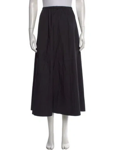 Pre-owned By Malene Birger Long Skirt In Black