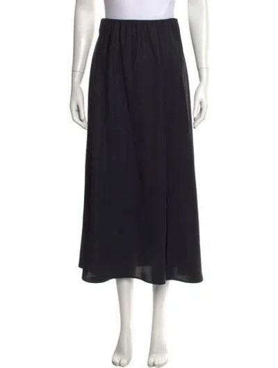 Pre-owned By Malene Birger Long Skirt In Black