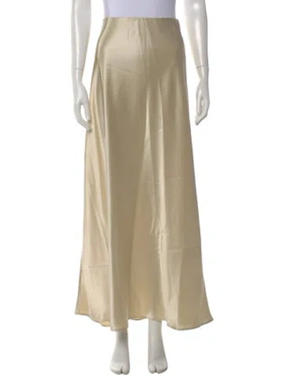 Pre-owned By Malene Birger Long Skirt In Neutral
