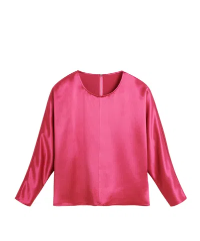 By Malene Birger Long Sleeve Top In Pink