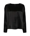 By Malene Birger Odelleys Satin Blouse In Black
